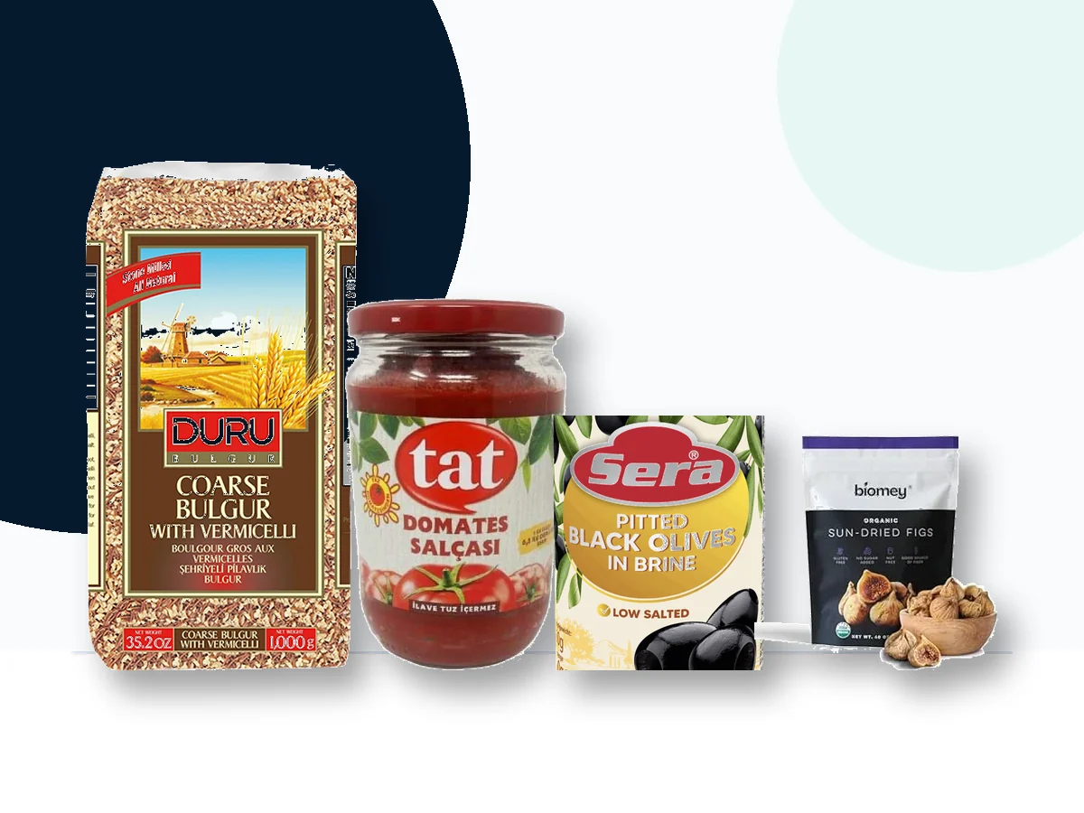 Rice, grains, pulses, and pantry staple products for grocery distribution